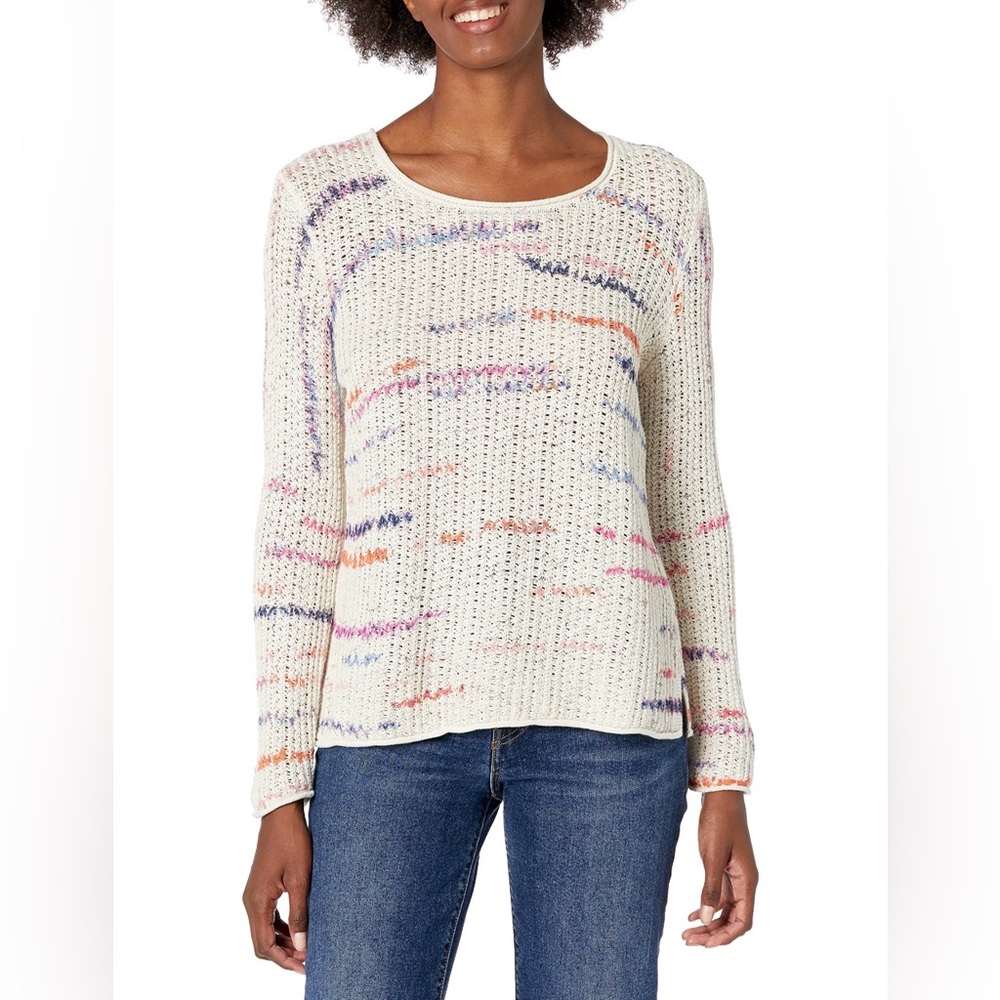 NIC+ZOE Sunset Stripe Sweater